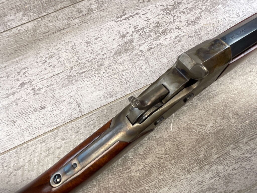 STOEGER / UBERTI 1871 BABY ROLLING BLOCK .22LR RIFLE, JAMES EARL JONES "FAVORITES" COLLECTION #5-11022