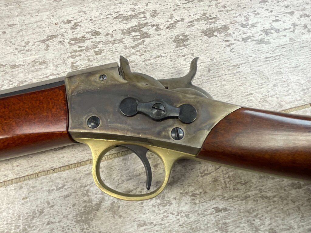 STOEGER / UBERTI 1871 BABY ROLLING BLOCK .22LR RIFLE, JAMES EARL JONES "FAVORITES" COLLECTION #5-11022