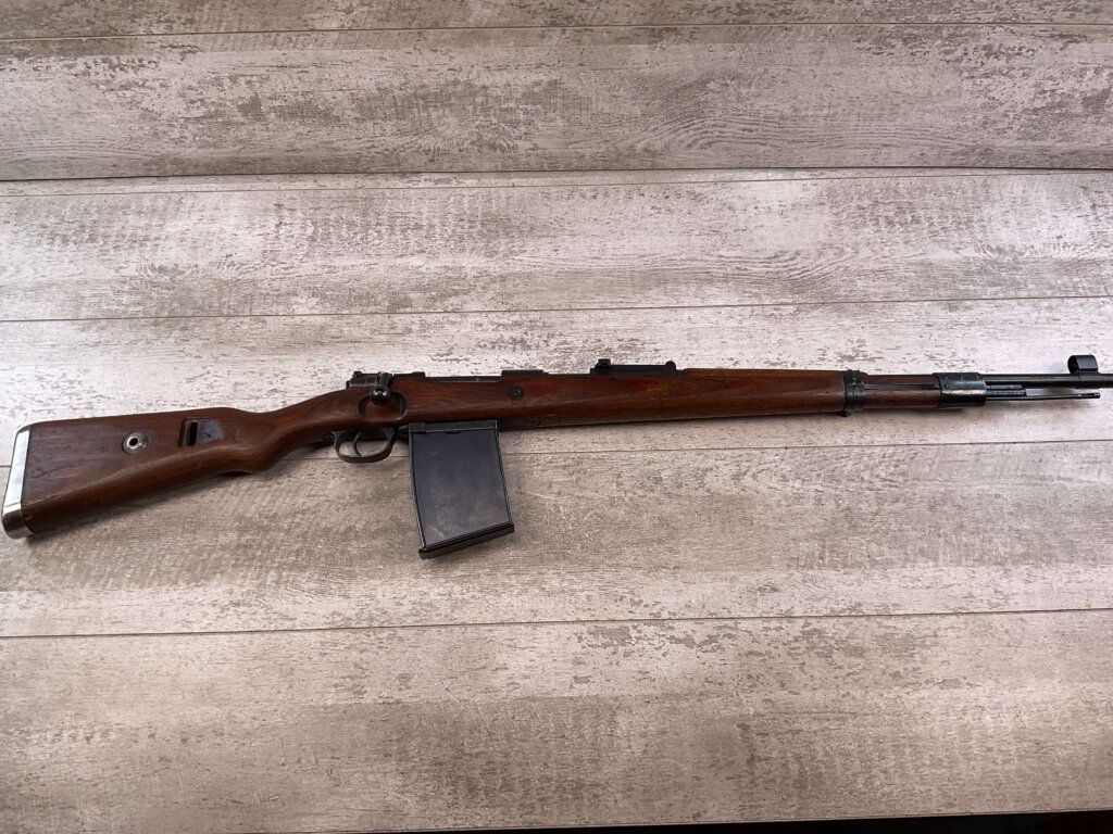 YUGOSLACIAN MOD98 REDUZECE 44 8MM MAUSER BOLT ACTION RIFLE, JAMES EARL JONES "FAVORITES" COLLECTION #5-11026