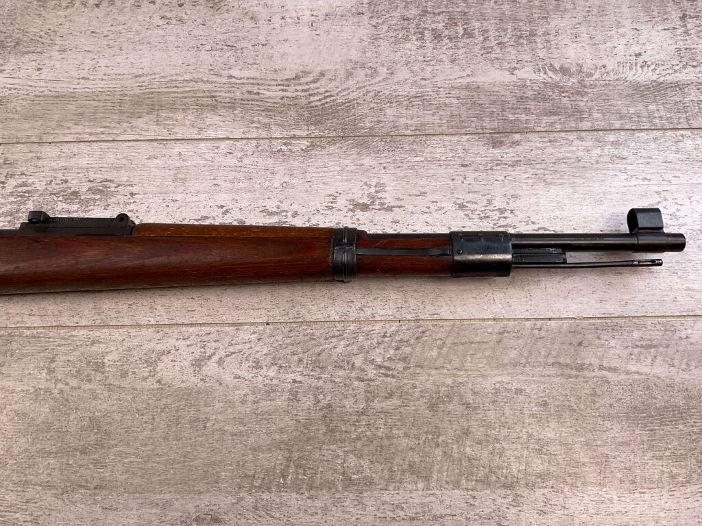 YUGOSLACIAN MOD98 REDUZECE 44 8MM MAUSER BOLT ACTION RIFLE, JAMES EARL JONES "FAVORITES" COLLECTION #5-11026