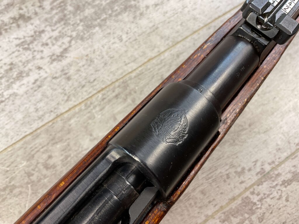 YUGOSLACIAN MOD98 REDUZECE 44 8MM MAUSER BOLT ACTION RIFLE, JAMES EARL JONES "FAVORITES" COLLECTION #5-11026