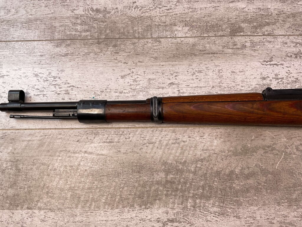 YUGOSLACIAN MOD98 REDUZECE 44 8MM MAUSER BOLT ACTION RIFLE, JAMES EARL JONES "FAVORITES" COLLECTION #5-11026