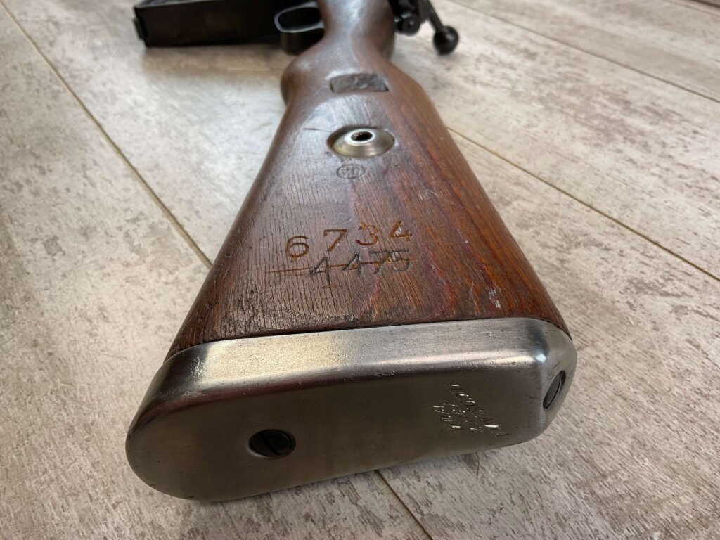 YUGOSLACIAN MOD98 REDUZECE 44 8MM MAUSER BOLT ACTION RIFLE, JAMES EARL JONES "FAVORITES" COLLECTION #5-11026