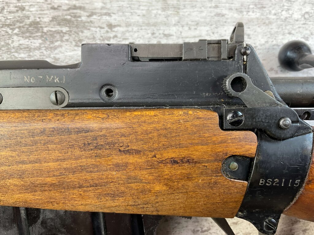 BRITISH ENFIELD NO. 7 MK I .22LR BOLT ACTION RIFLE, JAMES EARL JONES "FAVORITES" COLLECTION, VERY RARE #5-11027