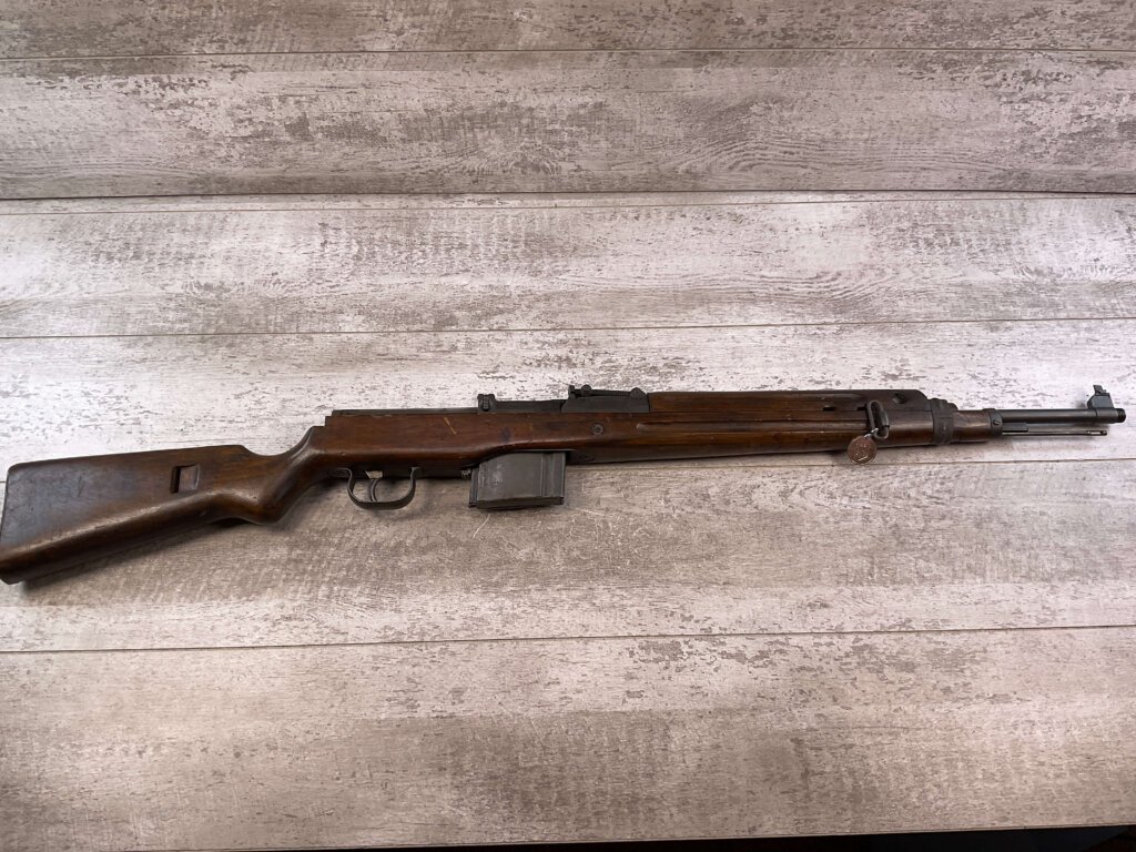 BRAZILIAN "G43" MOSQUETÃO SEMI-AUTOMÁTICO M954 (G43 COPY), ITAJUBA G43 CLONE .30-06 RIFLE, JAMES EARL JONES "FAVORITES" COLLECTION, VERY RARE #5-11028