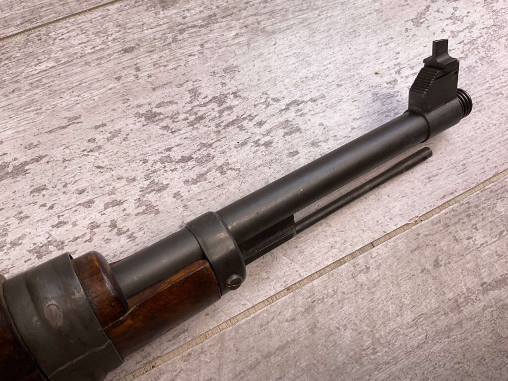 BRAZILIAN "G43" MOSQUETÃO SEMI-AUTOMÁTICO M954 (G43 COPY), ITAJUBA G43 CLONE .30-06 RIFLE, JAMES EARL JONES "FAVORITES" COLLECTION, VERY RARE #5-11028