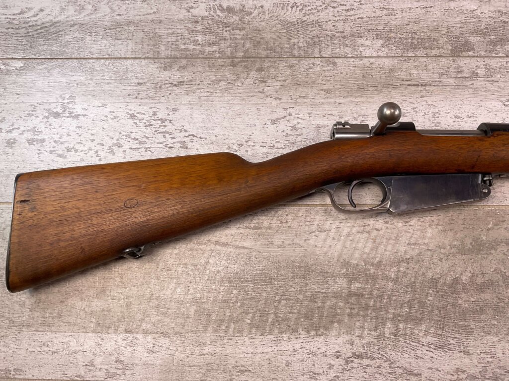 ARGENTINE MAUSER 1891 7.65X53 BOLT ACTION RIFLE, JAMES EARL JONES "FAVORITES" COLLECTION, ANTIQUE #5-11029