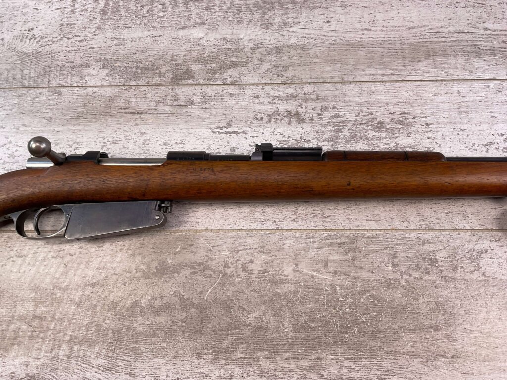 ARGENTINE MAUSER 1891 7.65X53 BOLT ACTION RIFLE, JAMES EARL JONES "FAVORITES" COLLECTION, ANTIQUE #5-11029