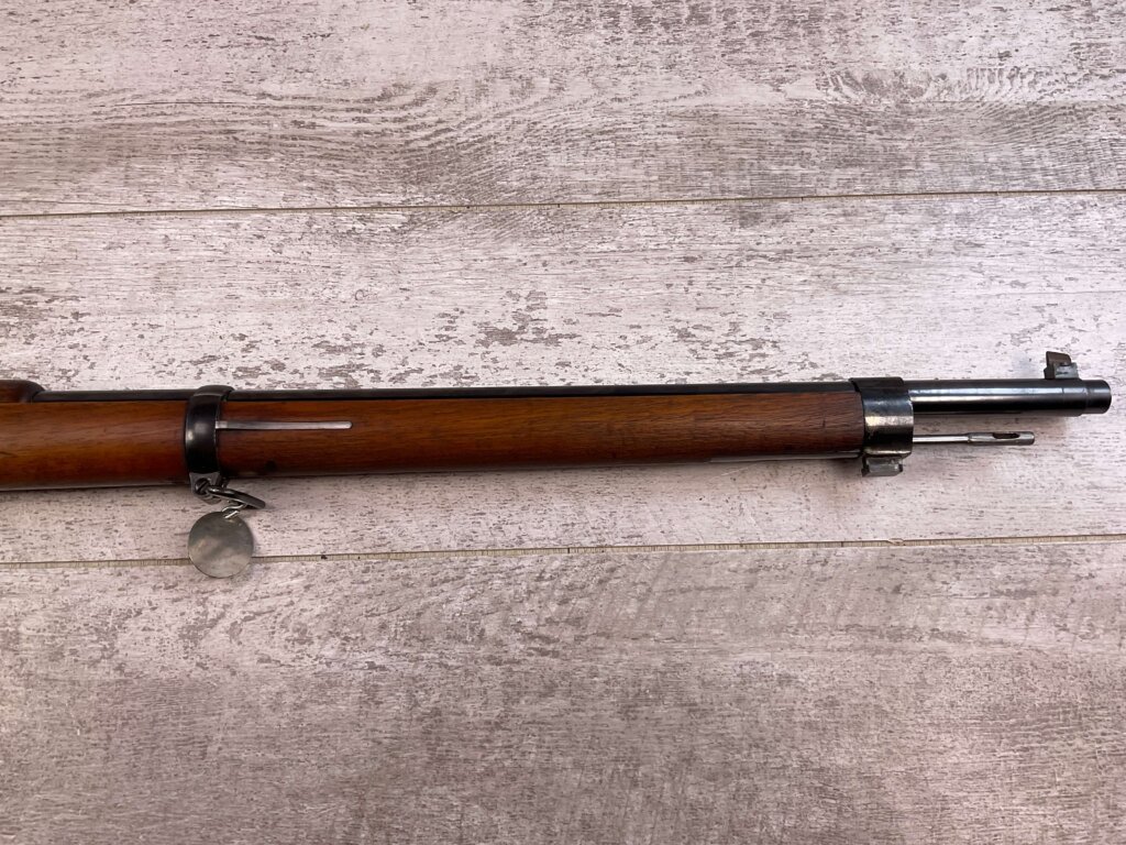 ARGENTINE MAUSER 1891 7.65X53 BOLT ACTION RIFLE, JAMES EARL JONES "FAVORITES" COLLECTION, ANTIQUE #5-11029