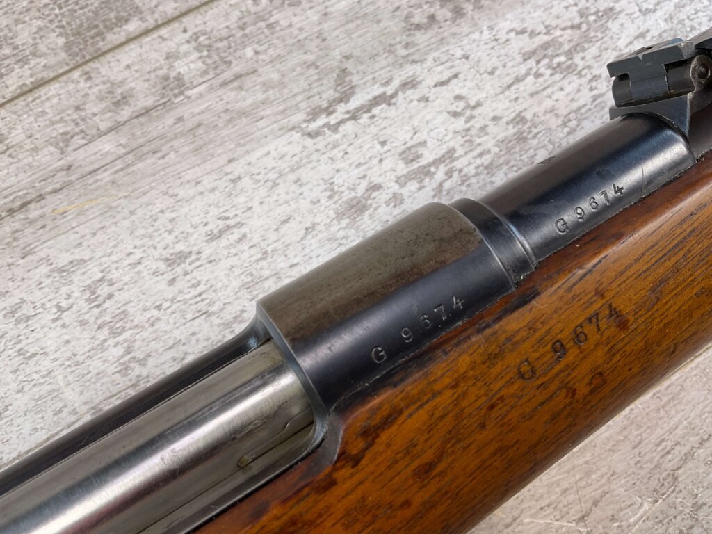 ARGENTINE MAUSER 1891 7.65X53 BOLT ACTION RIFLE, JAMES EARL JONES "FAVORITES" COLLECTION, ANTIQUE #5-11029