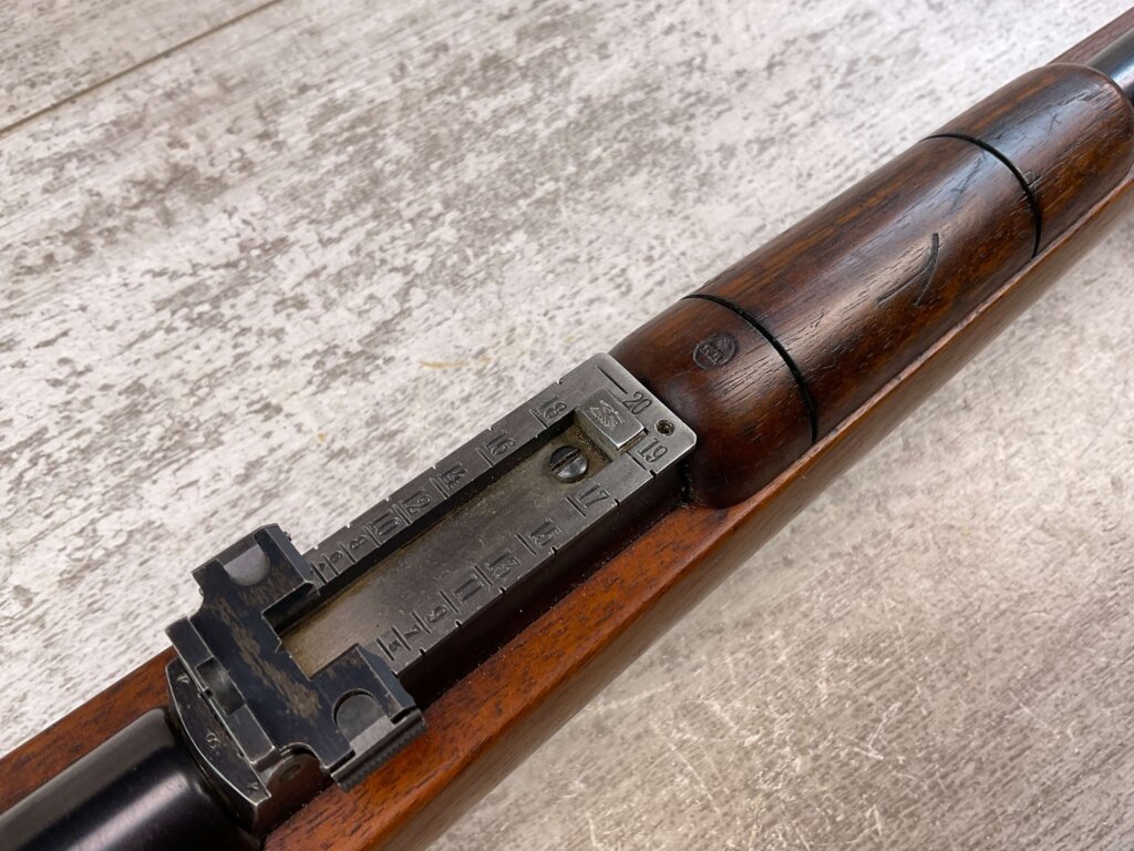 ARGENTINE MAUSER 1891 7.65X53 BOLT ACTION RIFLE, JAMES EARL JONES "FAVORITES" COLLECTION, ANTIQUE #5-11029