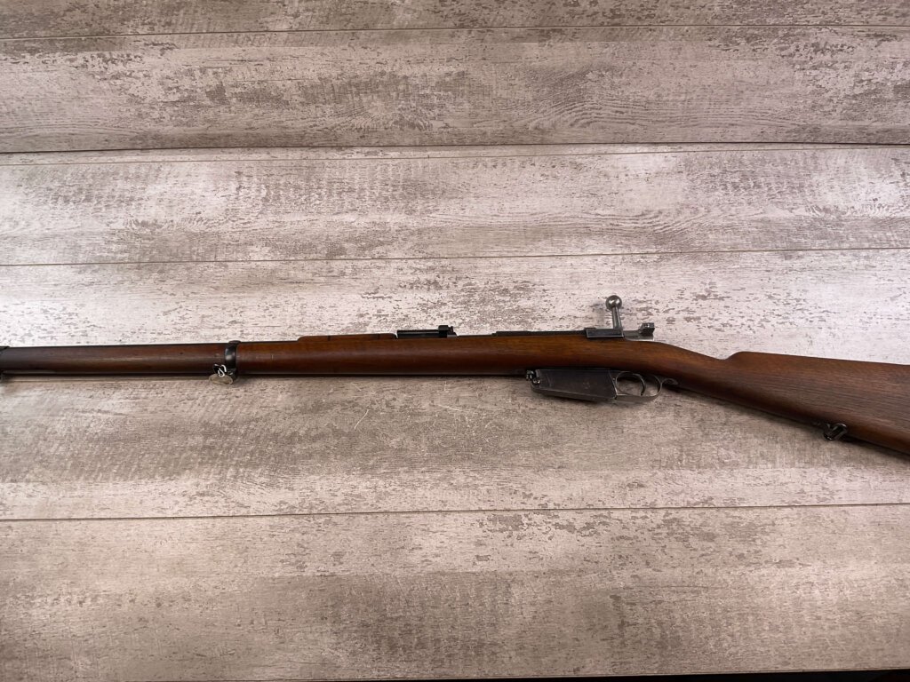 ARGENTINE MAUSER 1891 7.65X53 BOLT ACTION RIFLE, JAMES EARL JONES "FAVORITES" COLLECTION, ANTIQUE #5-11029