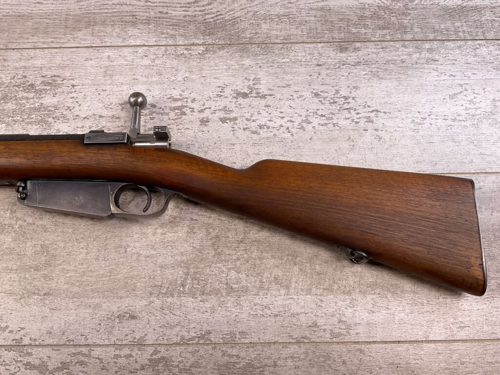 ARGENTINE MAUSER 1891 7.65X53 BOLT ACTION RIFLE, JAMES EARL JONES "FAVORITES" COLLECTION, ANTIQUE #5-11029