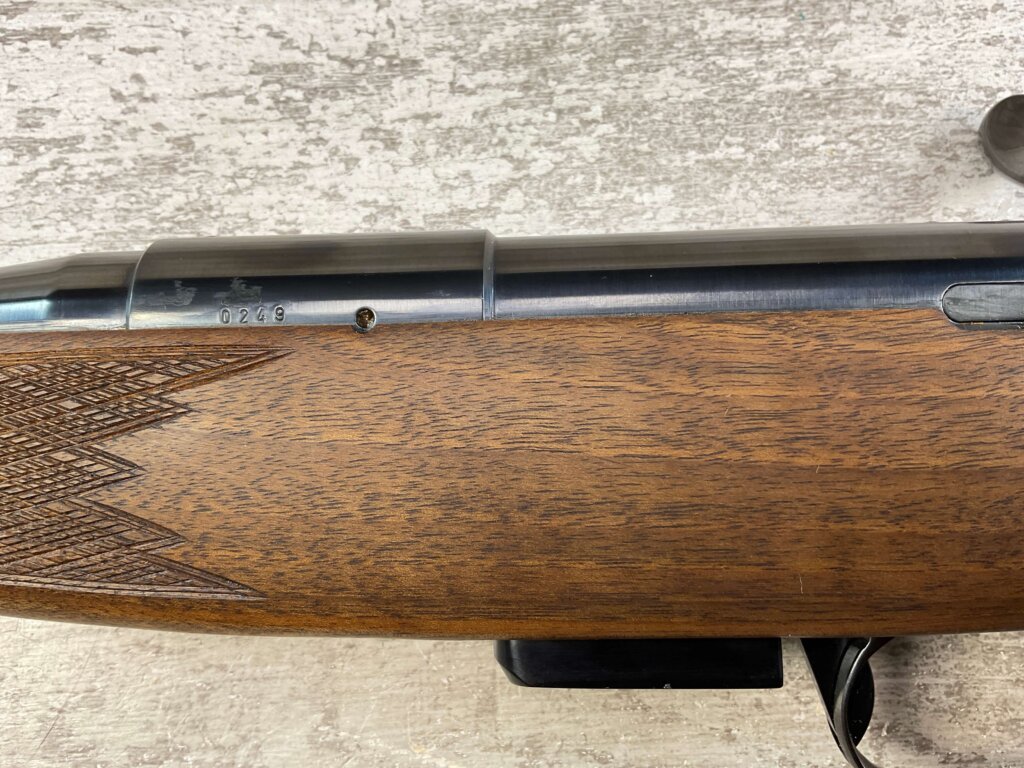 VOERE KUFSTEIN AUSTRIA VEC 91 JAGE SPORT 5.7MM BOLT ACTION RIFLE, JAMES EARL JONES "FAVORITES" COLLECTION, VERY RARE #5-11036