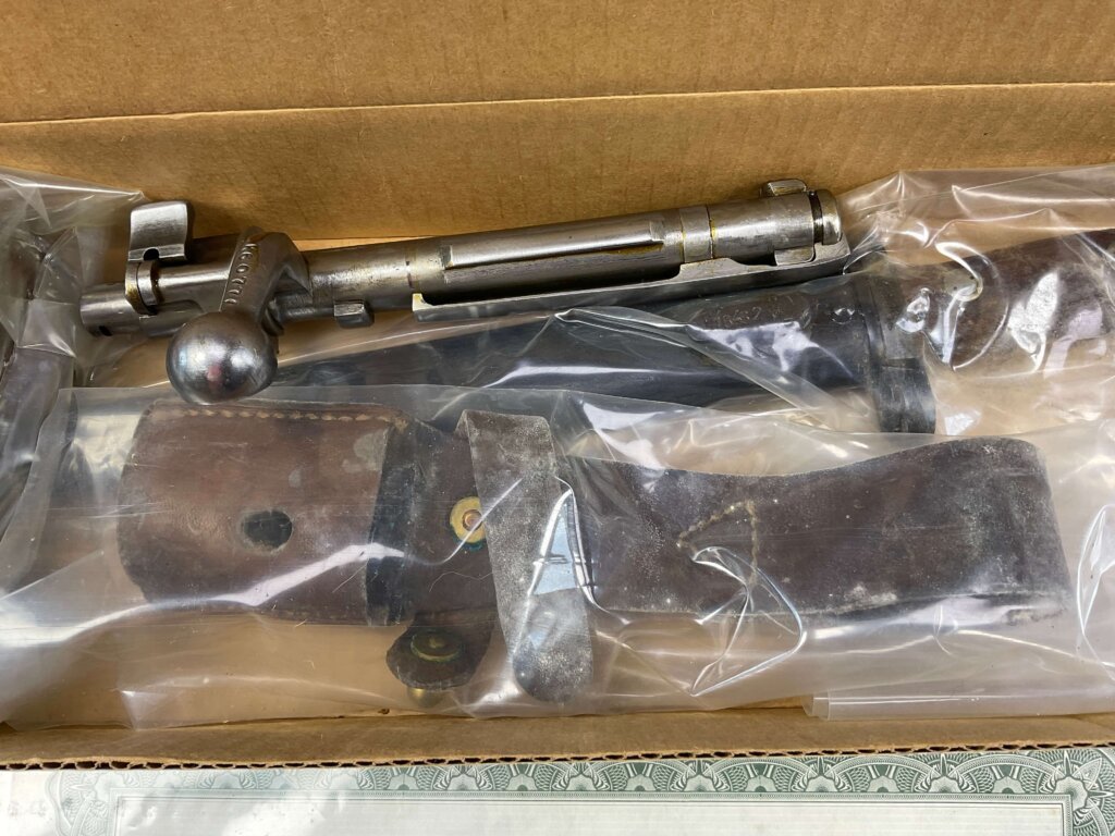 MITCHELL'S MAUSER M48 8MM BOLT ACTION RIFLE, IN BOX W/ACCESSORIES #5-12001