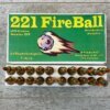 OLD WESTERN SCROUNGER INC. 221 REM FIREBALL AMMO, REMINGTON AMMO, FULL BOX (QTY 20) #5-11124