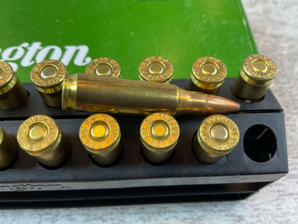 REMINGTON 221 REM FIREBALL, 50 GR. PTO SOFT POINT, KLEANBORE PRIMING AMMO, FULL BOX (QTY 20) #5-11125