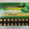 REMINGTON PREMIER VARMINT 221 REM FIREBALL, 50 GR. V-MAX BOAT TAIL AMMO, FULL BOX (QTY 20) #5-11127