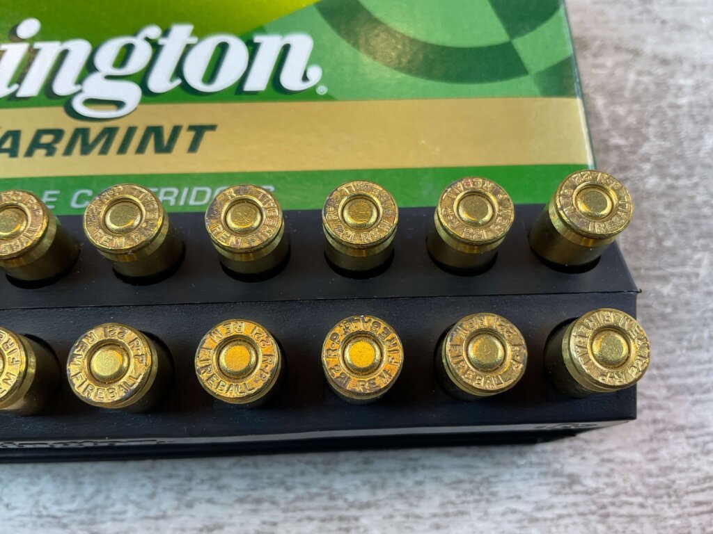 REMINGTON PREMIER VARMINT 221 REM FIREBALL, 50 GR. V-MAX BOAT TAIL AMMO, FULL BOX (QTY 20) #5-11127