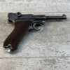 DWM LUGER P08 9MM SEMI AUTO PISTOL, RARE NAZI DEATH HEAD, JAMES EARL JONES COLLECTION #5-10897