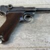DWM LUGER P08 9MM SEMI AUTO PISTOL, RARE NAZI DEATH HEAD, JAMES EARL JONES COLLECTION #5-10897