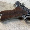 DWM LUGER P08 9MM SEMI AUTO PISTOL, RARE NAZI DEATH HEAD, JAMES EARL JONES COLLECTION #5-10897