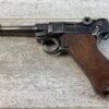 DWM LUGER P08 9MM SEMI AUTO PISTOL, RARE NAZI DEATH HEAD, JAMES EARL JONES COLLECTION #5-10897