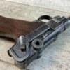 DWM LUGER P08 9MM SEMI AUTO PISTOL, RARE NAZI DEATH HEAD, JAMES EARL JONES COLLECTION #5-10897