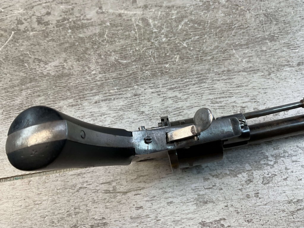 BELGIAN .32 PINFIRE REVOLVER, JAMES EARL JONES COLLECTION, ANTIQUE #5-10893