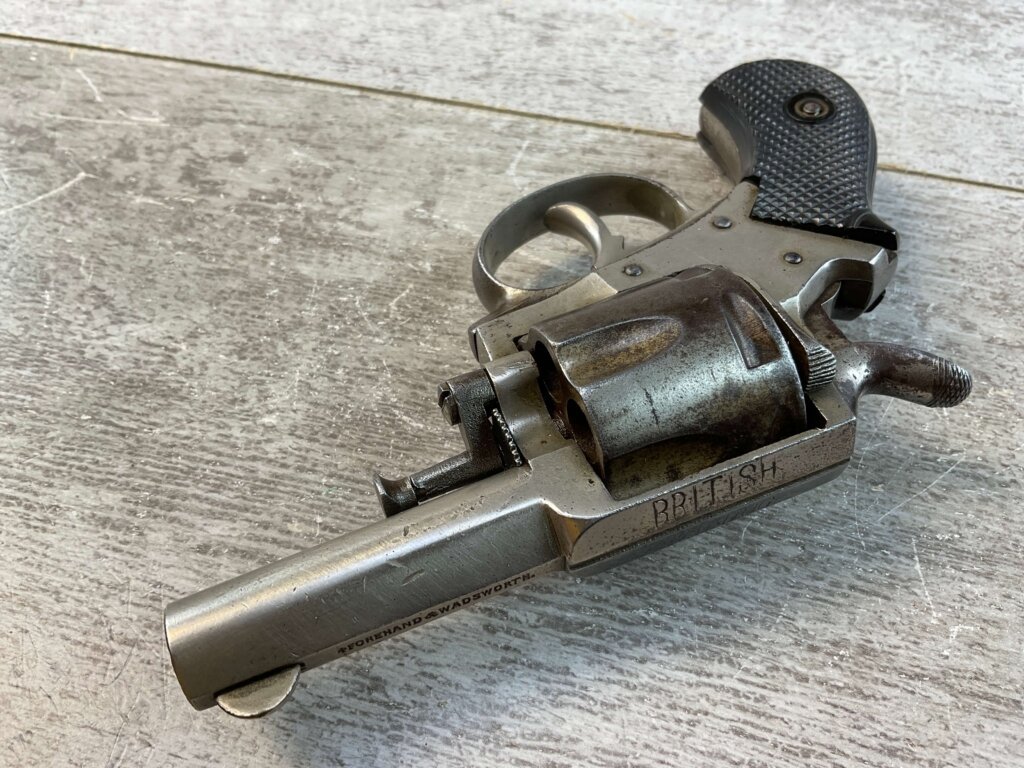 FOREHAND & WADSWORTH .38 BRITISH BULLDOG REVOLVER, JAMES EARL JONES COLLECTION #5-10902