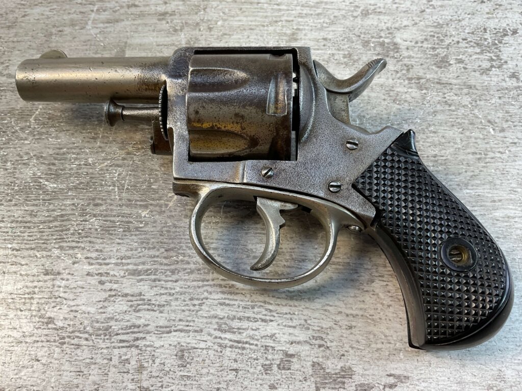 FOREHAND & WADSWORTH .38 BRITISH BULLDOG REVOLVER, JAMES EARL JONES COLLECTION #5-10902