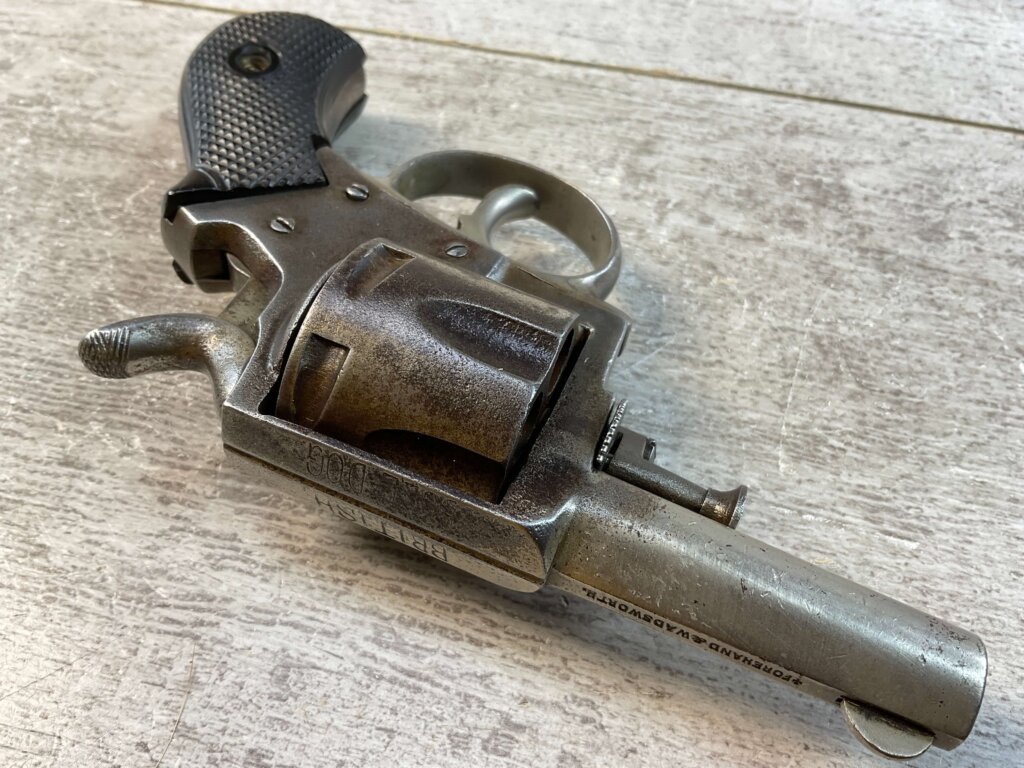 FOREHAND & WADSWORTH .38 BRITISH BULLDOG REVOLVER, JAMES EARL JONES COLLECTION #5-10902