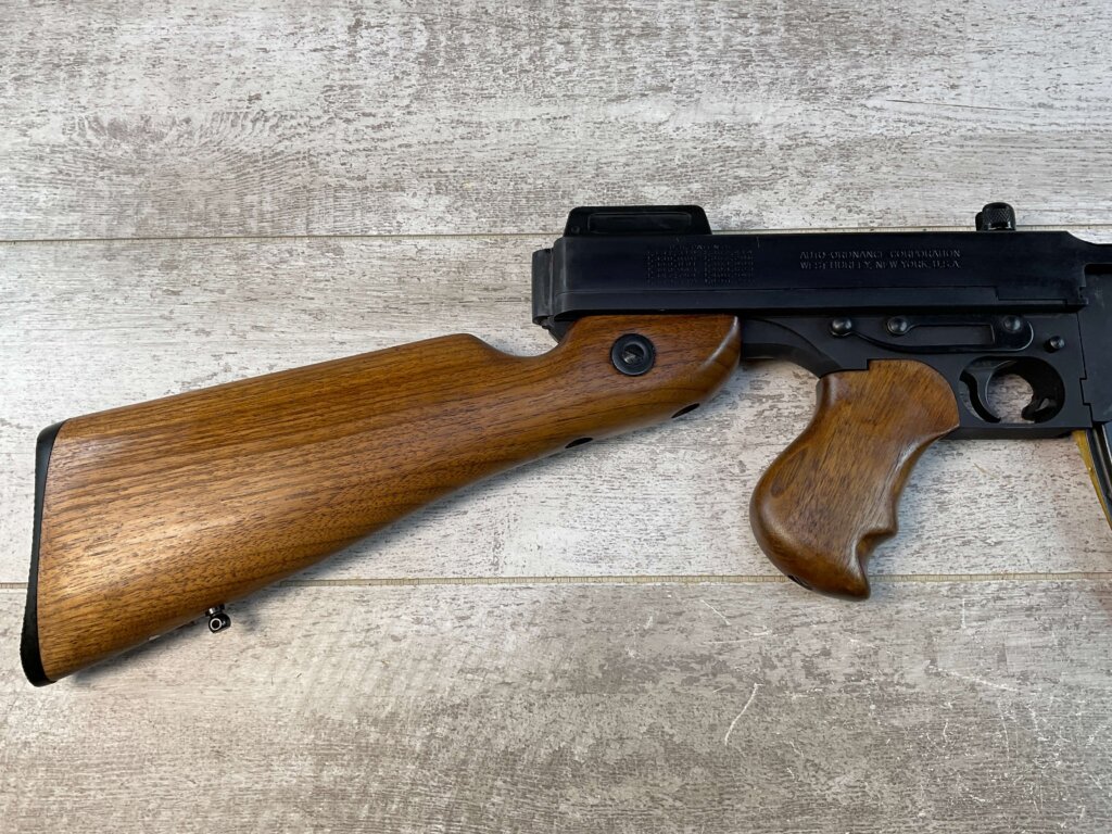 AUTO ORDNANCE THOMPSON 1927 M3 CARBINE .22LR SEMI AUTO RIFLE, JAMES EARL JONES "FAVORITES" COLLECTION, PRE BAN #5-11038