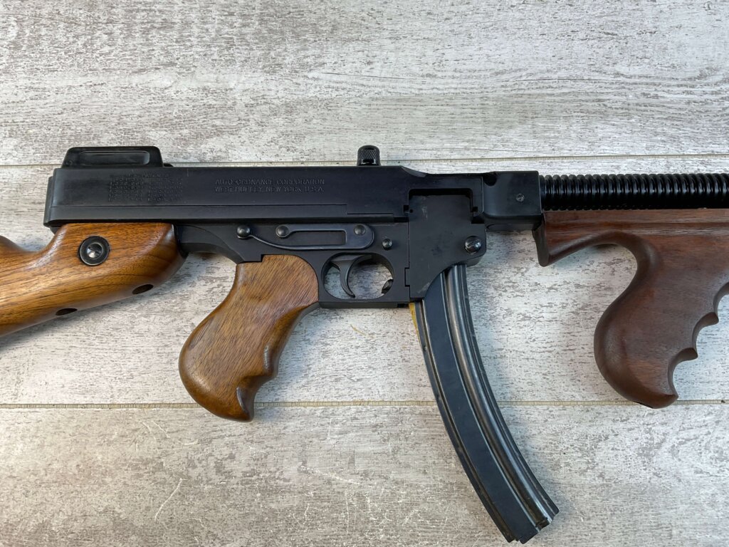 AUTO ORDNANCE THOMPSON 1927 M3 CARBINE .22LR SEMI AUTO RIFLE, JAMES EARL JONES "FAVORITES" COLLECTION, PRE BAN #5-11038