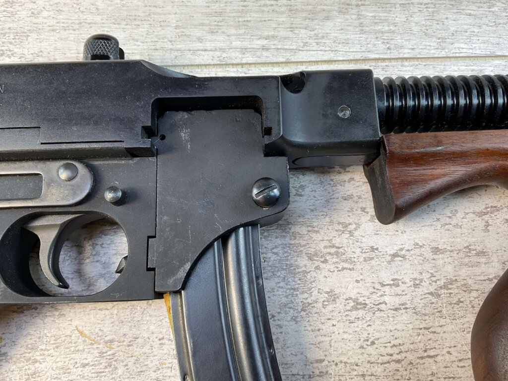 AUTO ORDNANCE THOMPSON 1927 M3 CARBINE .22LR SEMI AUTO RIFLE, JAMES EARL JONES "FAVORITES" COLLECTION, PRE BAN #5-11038