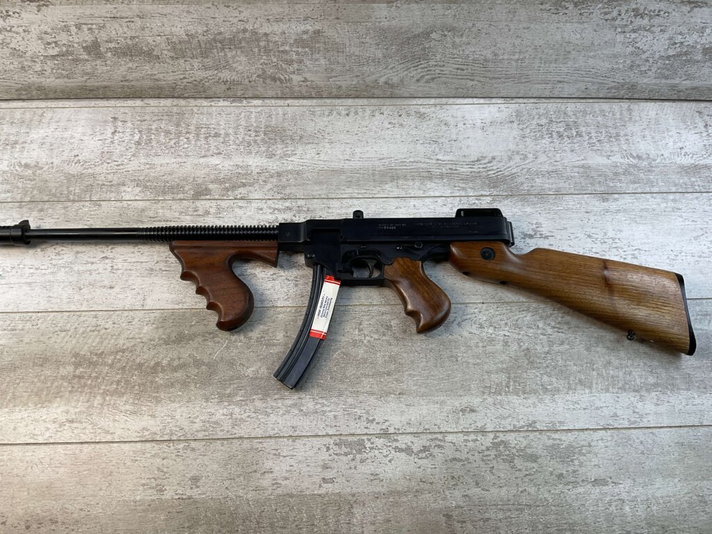 AUTO ORDNANCE THOMPSON 1927 M3 CARBINE .22LR SEMI AUTO RIFLE, JAMES EARL JONES "FAVORITES" COLLECTION, PRE BAN #5-11038