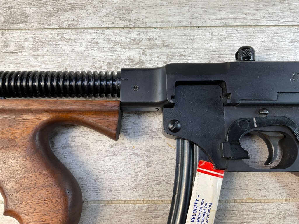 AUTO ORDNANCE THOMPSON 1927 M3 CARBINE .22LR SEMI AUTO RIFLE, JAMES EARL JONES "FAVORITES" COLLECTION, PRE BAN #5-11038