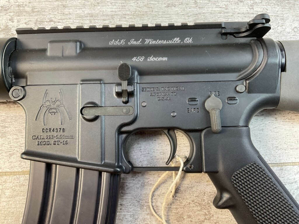 SPIKES TACTICAL ST-15 .458 SOCOM RIFLE, JAMES EARL JONES "FAVORITES" COLLECTION, NY COMPLIANT (BOLT ACTION) #5-11042