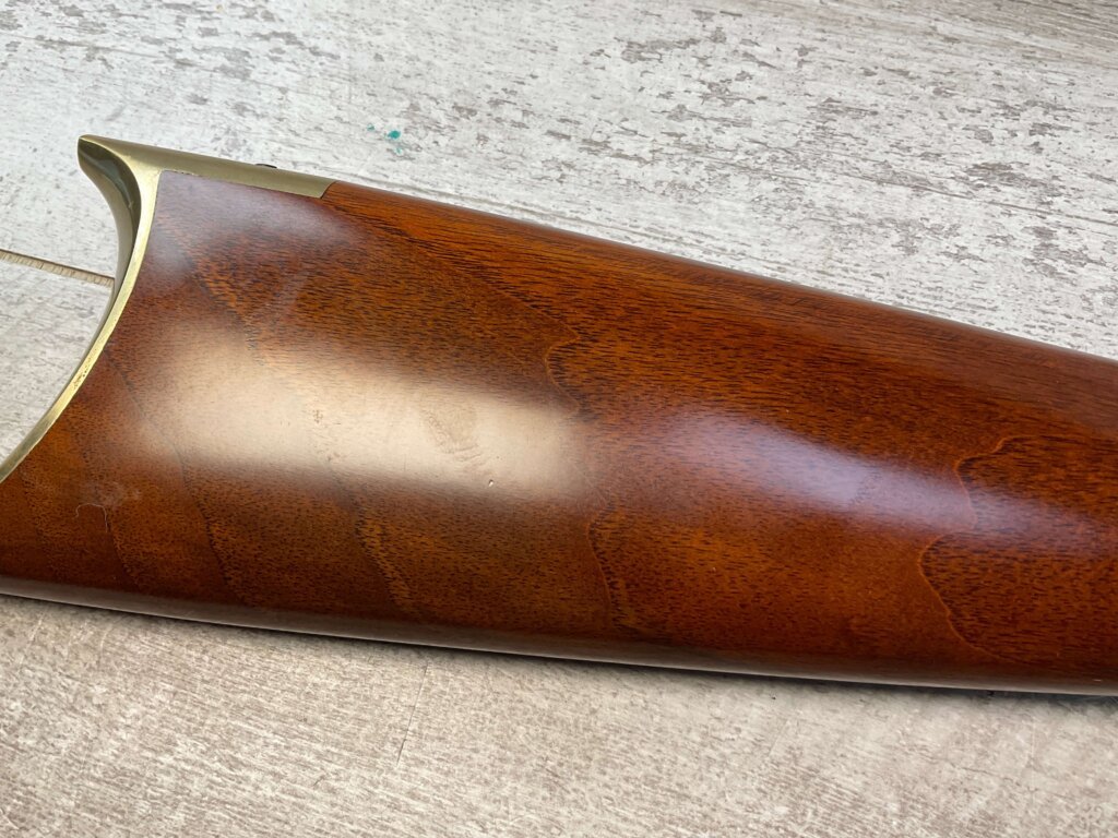 UBERTI 1858 REMINGTON REVOLVING CARBINE BLACK POWDER .44CAL RIFLE, JAMES EARL JONES "FAVORITES" COLLECTION #5-11044