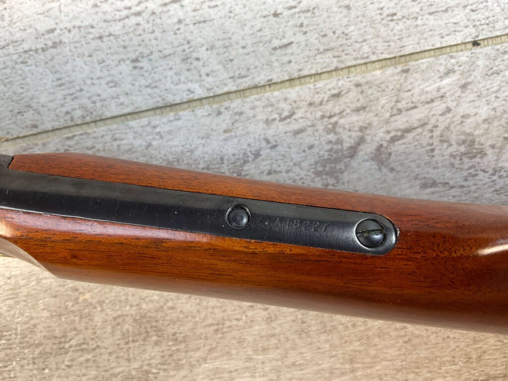 UBERTI 1858 REMINGTON REVOLVING CARBINE BLACK POWDER .44CAL RIFLE, JAMES EARL JONES "FAVORITES" COLLECTION #5-11044