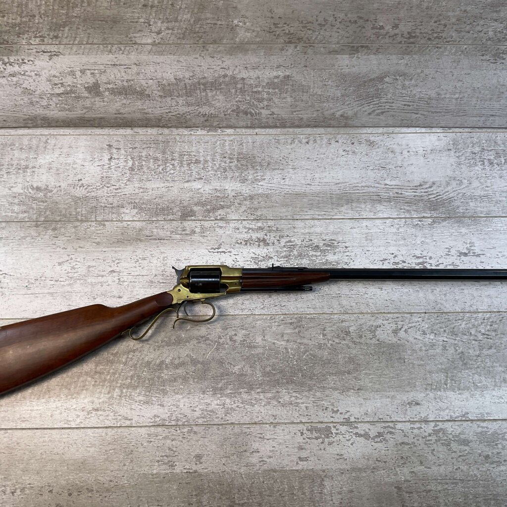 ITALIAN TEXAS CARBINE .22LR REVOLVING RIFLE (1858 REMINGTON), JAMES EARL JONES "FAVORITES" COLLECTION #5-11046