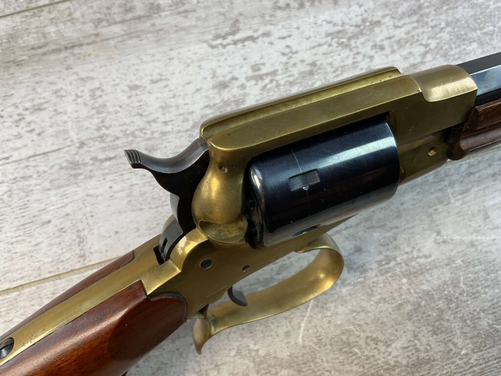 ITALIAN TEXAS CARBINE .22LR REVOLVING RIFLE (1858 REMINGTON), JAMES EARL JONES "FAVORITES" COLLECTION #5-11046