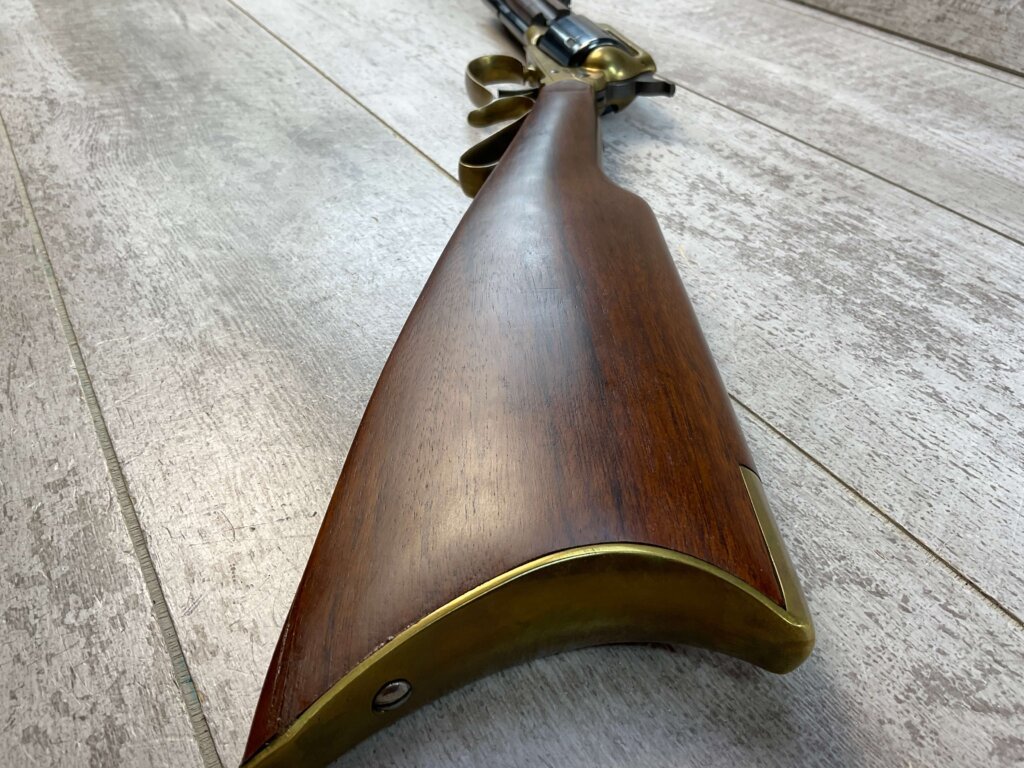 ITALIAN TEXAS CARBINE .22LR REVOLVING RIFLE (1858 REMINGTON), JAMES EARL JONES "FAVORITES" COLLECTION #5-11046