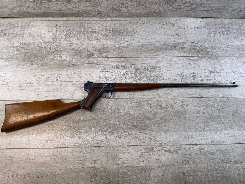 FIALA MODEL 1920 .22LR LONG BARREL"PISTOL" W/ WALNUT STOCK, JAMES EARL JONES "FAVORITES" COLLECTION #5-11047