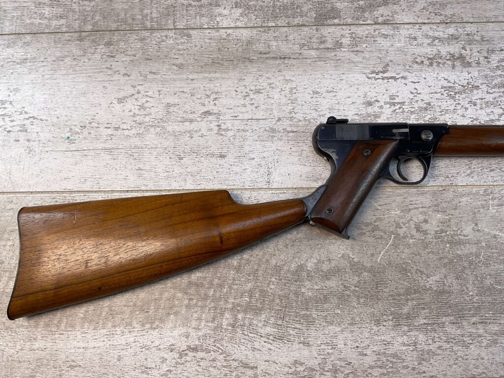 FIALA MODEL 1920 .22LR LONG BARREL"PISTOL" W/ WALNUT STOCK, JAMES EARL JONES "FAVORITES" COLLECTION #5-11047