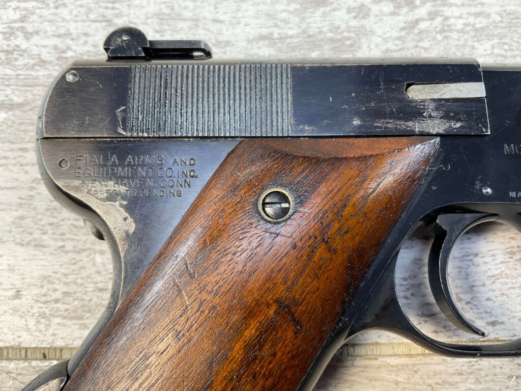 FIALA MODEL 1920 .22LR LONG BARREL"PISTOL" W/ WALNUT STOCK, JAMES EARL JONES "FAVORITES" COLLECTION #5-11047