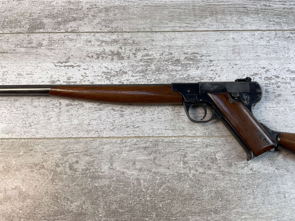 FIALA MODEL 1920 .22LR LONG BARREL"PISTOL" W/ WALNUT STOCK, JAMES EARL JONES "FAVORITES" COLLECTION #5-11047