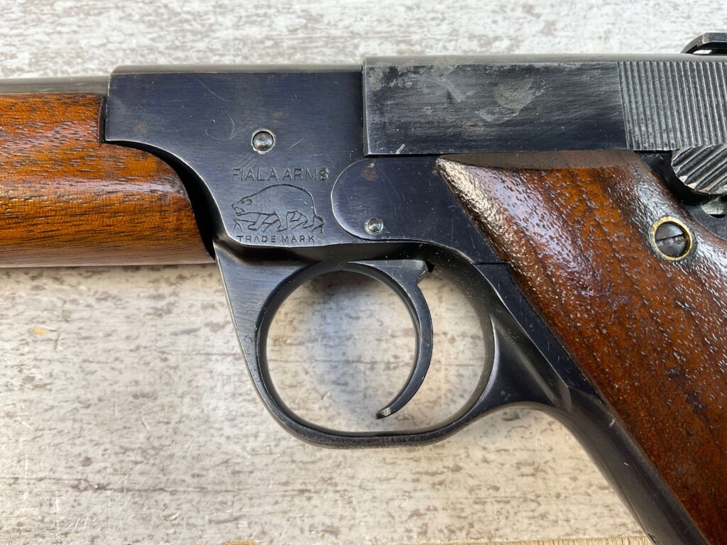 FIALA MODEL 1920 .22LR LONG BARREL"PISTOL" W/ WALNUT STOCK, JAMES EARL JONES "FAVORITES" COLLECTION #5-11047