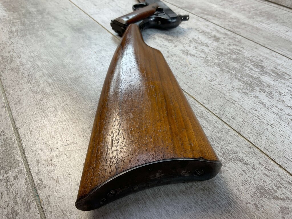 FIALA MODEL 1920 .22LR LONG BARREL"PISTOL" W/ WALNUT STOCK, JAMES EARL JONES "FAVORITES" COLLECTION #5-11047