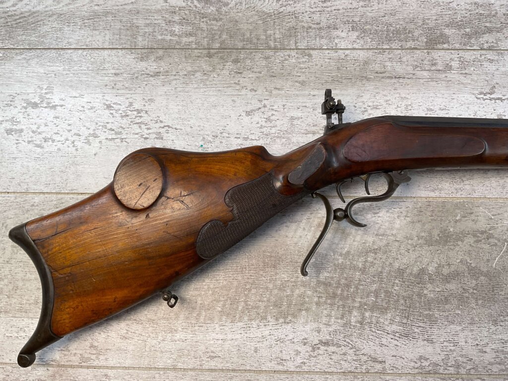 GERMAN 4MM M BARTH ANSBACH FRONT LOAD PARLOR RIFLE, JAMES EARL JONES "FAVORITES" COLLECTION #5-11050